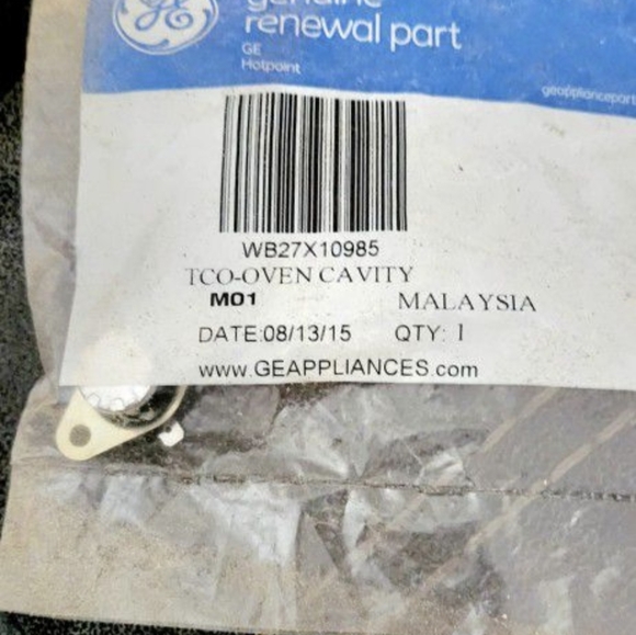 TCO-OVEN CAVITY GE APPLIANCE PART - Picture 2 of 5